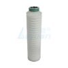0.2 μm 5 inch PES membrane pleated cartridge filters manufacturer