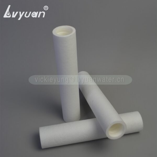 BB big blow rate spun PP polypropylene composite carbon filter 5 microns sediment filter cartridge with 10x4.5 inch BB big blow rate spun PP polypropylene composite carbon filter 5 microns sediment filter cartridge with 10x4.5 inch