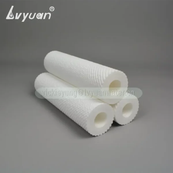 Customized melt blownSpun sediment water filter 1510 microns PP cartridge water filter with plastic sta (1) Customized melt blown/Spun sediment water filter 1/5/10 microns PP cartridge water filter with plastic stainless steel core