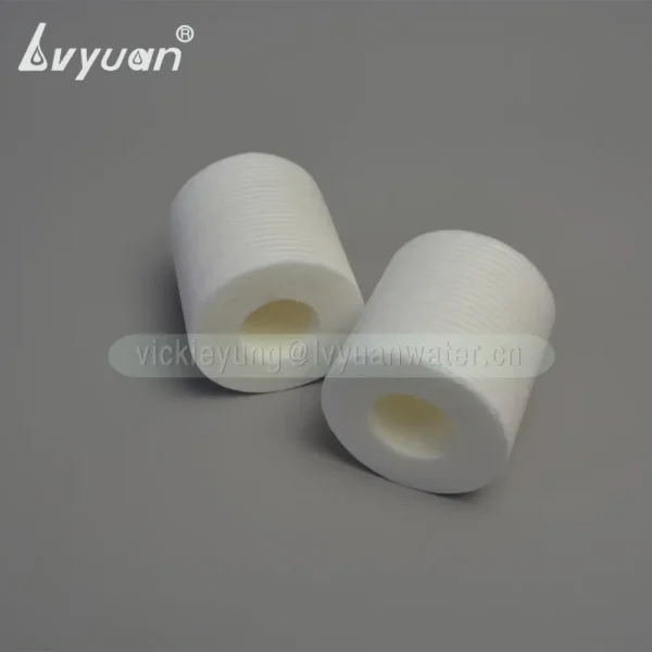 Big flow rate 1 5 10 microns polypropylene water filter pp melt blown cartridge filter for RO water system pre filtration
