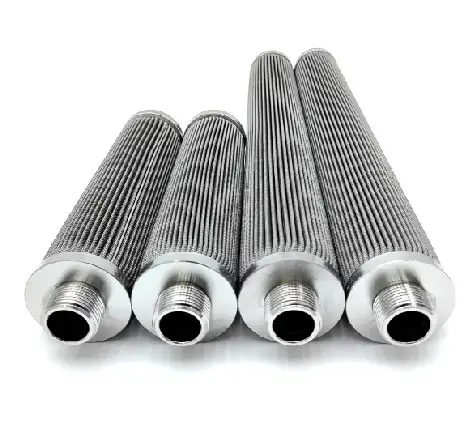 Factory price OEM size 316 metal Stainless steel pleated filter cartridge SS filter element