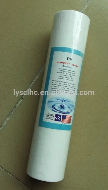 Good Quality Cheap Price PP sediment melt blown cartridge RO spun filter