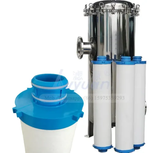 High flow water filter rate PP material 40 inch big blue water filter cartridge for 10 micron industrial water filter machine