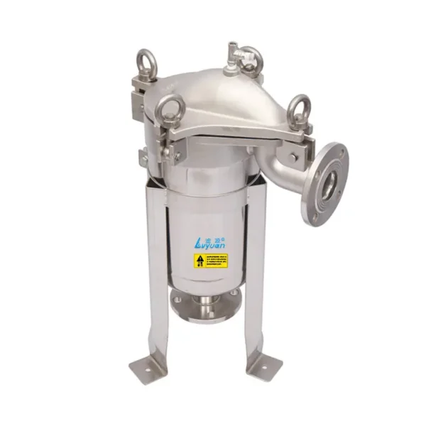 Stainless Steel SS304 316L Single Bag Filter Housing