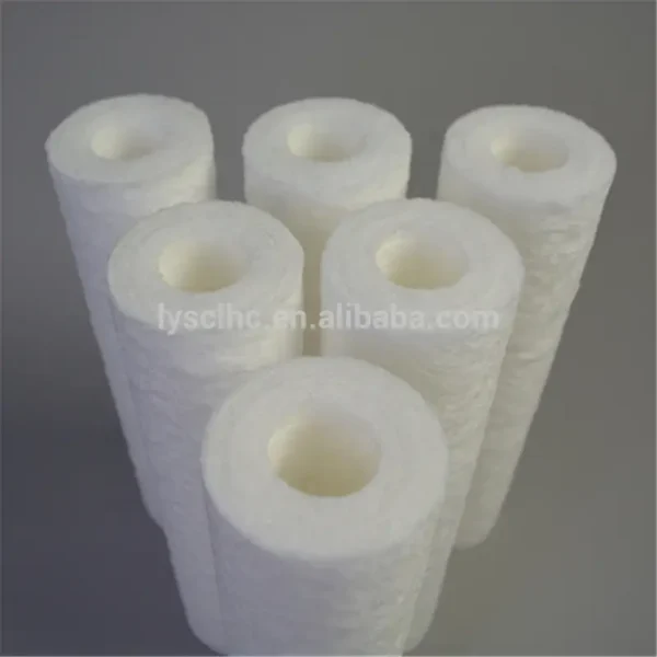 Wrinkle Hard Orange Peel Surface PP water polypropylene melt blown dept filter cartridge from Guangzhou suppliers
