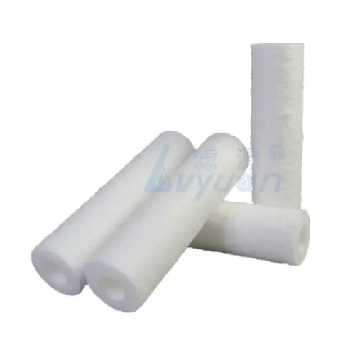 Wrinkle Hard Orange Peel Surface PP water polypropylene melt blown dept filter cartridge from Guangzhou suppliers