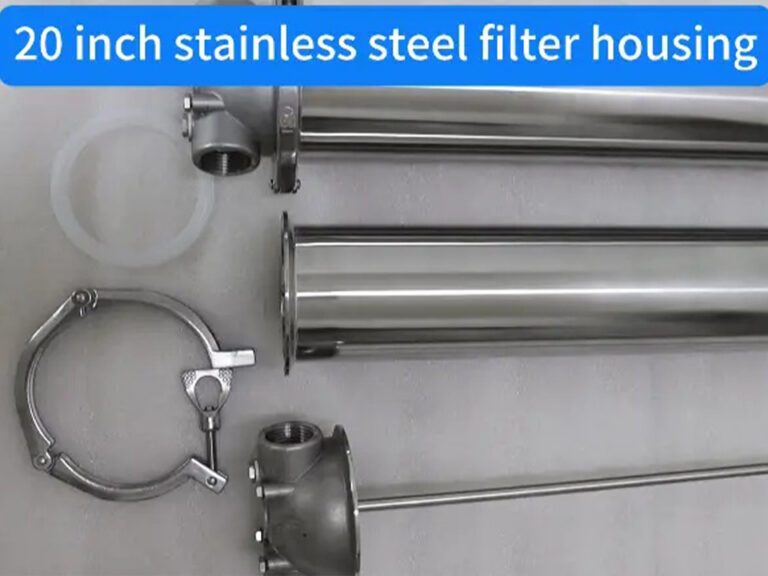 SS 304 20Inch Filter Housing 8 ss 304 20inch filter housing