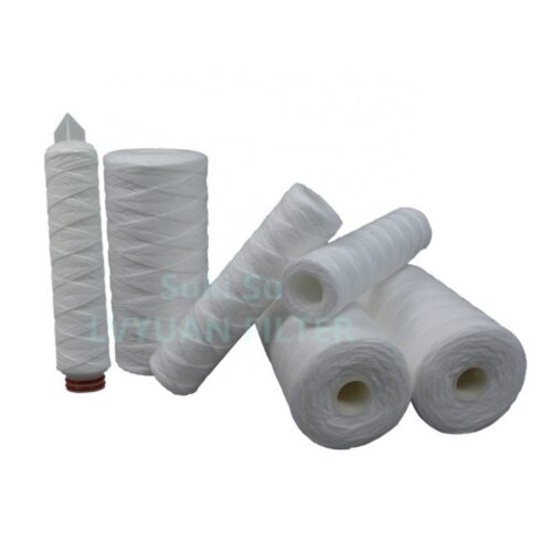 1 5 Micron String Wound Sediment PP Cotton Yarn Filter Cartridge