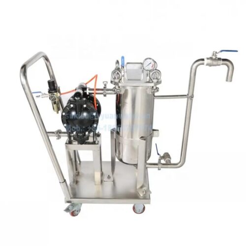Movable Stainless Steel WaterLiquidOilWineBeerHoney Bag Filter Machine Movable Stainless Steel WaterLiquidOilWineBeerHoney Bag Filter Machine