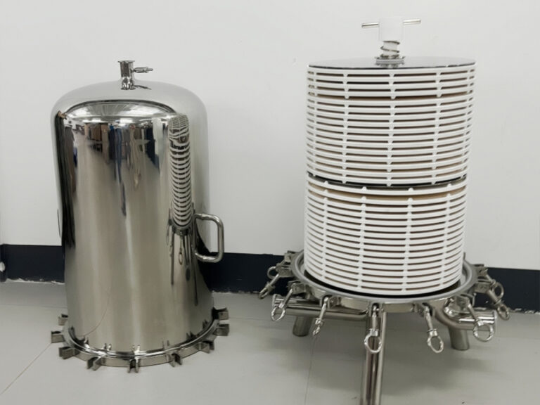 Stainless Steel Depth Stacked Filter Housing