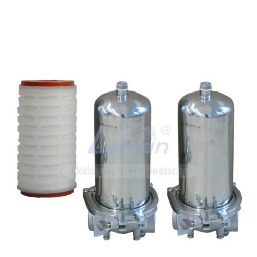 Stainless Steel Material SS304 316L Single Cartridge 5 Inch Water Treatment Housing Filter Stainless Steel Material SS304 316L Single Cartridge 5 Inch Water Treatment Housing Filter