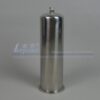 Stainless Steel Material SS304 316L Single Cartridge 5 Inch Water Treatment Housing Filter