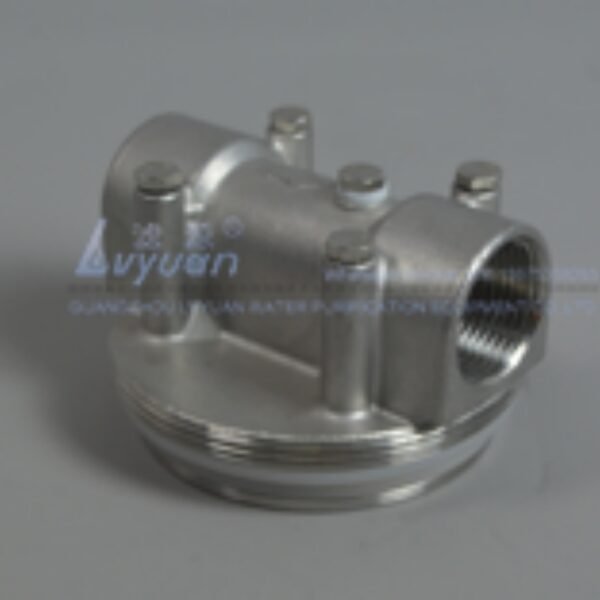 Stainless Steel Material SS304 316L Single Cartridge 5 Inch Water Treatment Housing Filter