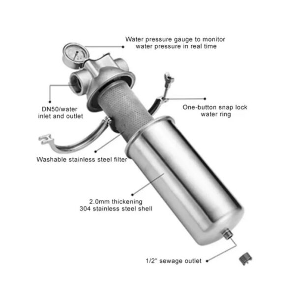 Stainless Steel Water Filter Housing