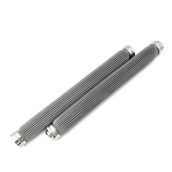 Elementos filtrantes sinterizados de alta eficacia para purificar