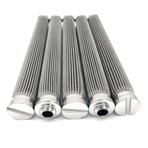 cartucho filtrante de acero inoxidable plisado cartucho filtrante de acero inoxidable plisado