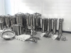 Sanitizing Stainless Filter Housings