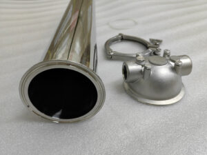 Óxido en el interior de las carcasas de filtro de acero inoxidable 316L