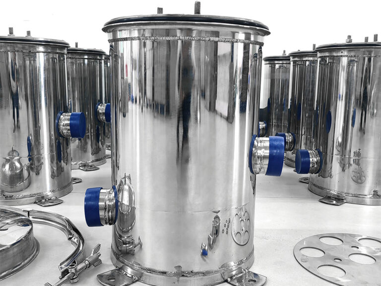 Stainless Housings for Commercial RO Skids in Hospital Systems 20 Stainless Housings for Commercial RO Skids in Hospital Systems