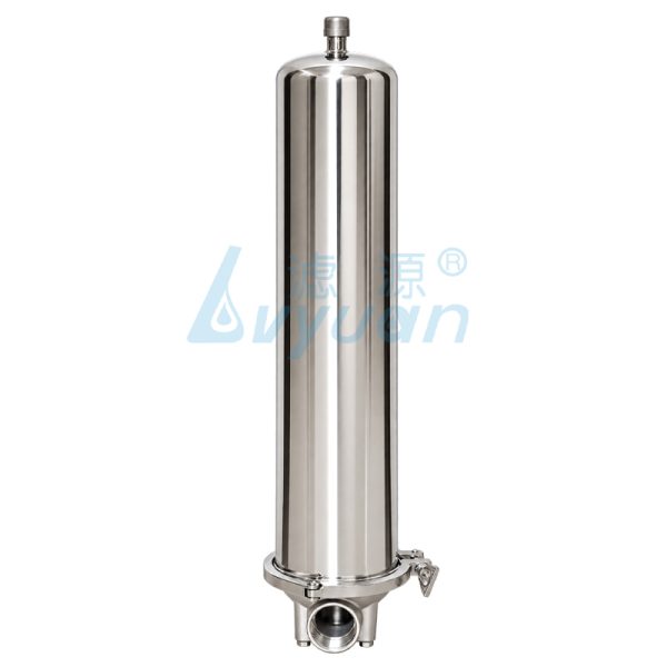 Carcasa para filtro de cartucho de acero inoxidable «Big Blue» de 20 pulgadas, n.º 3 Carcasa para filtro de cartucho de acero inoxidable «Big Blue» de 20 pulgadas