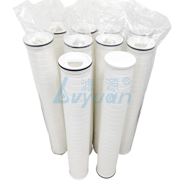 Cartucho filtrante de alto caudal tipo Pall de 40 pulgadas 8 Cartucho filtrante de alto caudal tipo Pall de 40 pulgadas