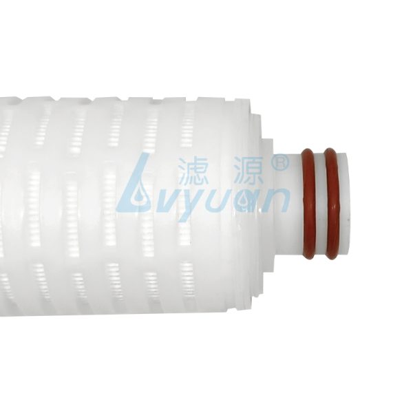 Cartucho filtrante de agua con membrana de fibra plisada (4)
