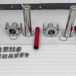 Carcasas de filtros de purificación de condensado para líneas de alta temperatura