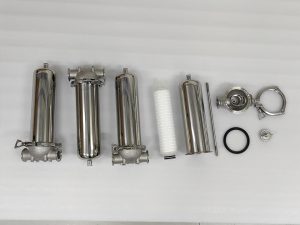 Procedimiento de ensayo hidrostático para carcasas de filtro nuevas